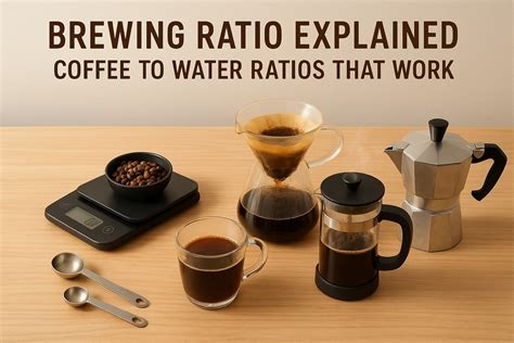 Brewing Ratio Explained: Coffee to Water Ratios That Work - MAK Coffee