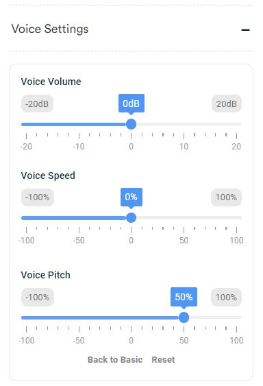 How to adjust the Pitch of the Audio?