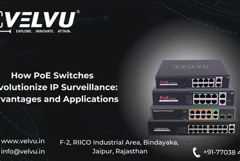 How PoE Switches Revolutionize IP Surveillance: Advantages and Applications