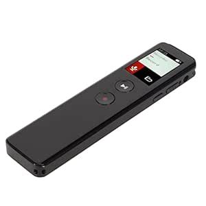 Adium Digital Voice Recorder, MP3 Player 200mAh Battery Voice Activated ...