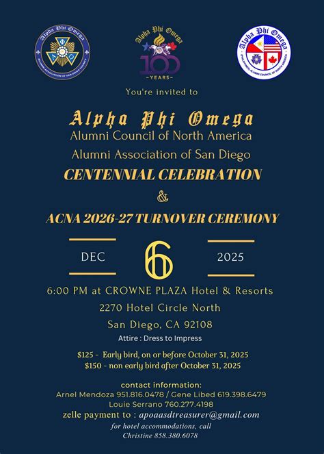 APO ACNA / APOAASD Centennial Celebration & ACNA 2026/27 Turnover ...