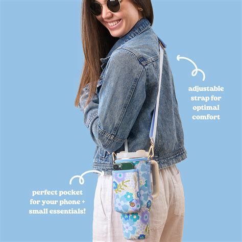 Beyond Blooms Blue Green Tumbler Sling Bag – The Darling Effect