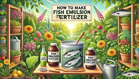 How to Make Fish Emulsion Fertilizer - Backyard Botanist