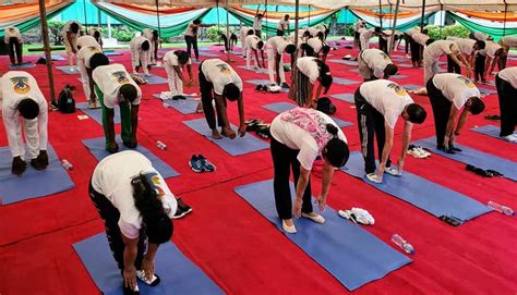 Celebration of the 7th International Day of Yoga (IDY 2021) at OHCI ...