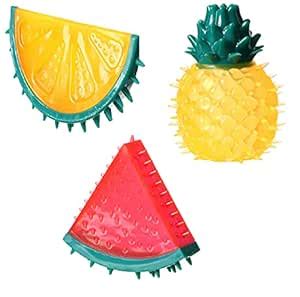 Buy PSK PET MART Dog Chew Toy Sound Cute Interactive Fruit Funny ...
