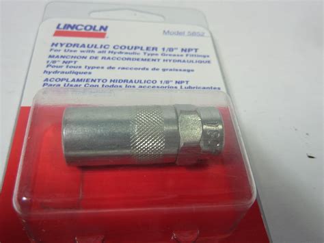 LockNLube Grease Gun Coupler XL - Extra reach for recessed grease ...