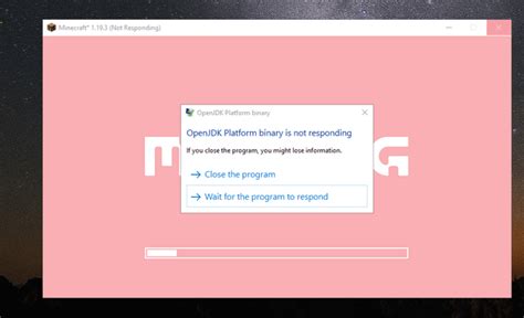 Image result for Why Is My Minecraft Not Responding