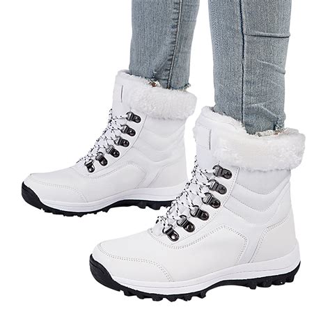 Xysaqa Casual Winter Boots for Women, Winter Clearance Shoes Women ...