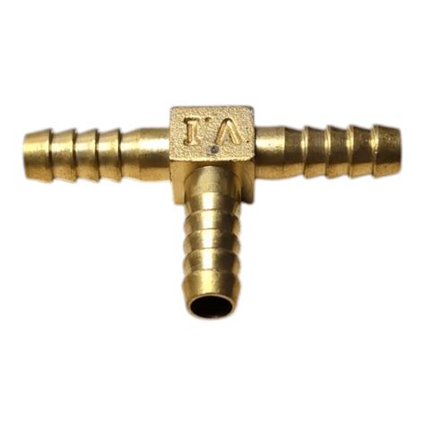 POLO 3-Way T Joint Air Pipe Connector – 8mm Brass Fitting | Buy India ...