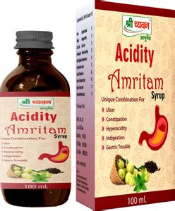 Shri Chyawan Acidity Amritam Syrup -100 ml | Relief from Acidity ...