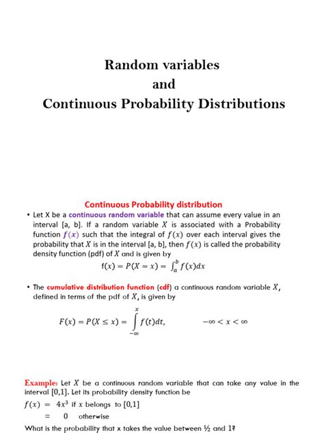 Continuous Probability Distribution Random Variable 的图像结果