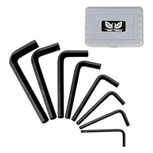 Owl Tools Jumbo Allen Wrench Set (8 Pack - Extra Large Hex Key Set ...