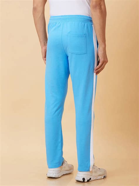 Being Human Men Regular Fit Track-Light Blue