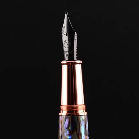 Monteverde Super Mega Abalone Fountain Pen - Rosegold (Limited Edition ...