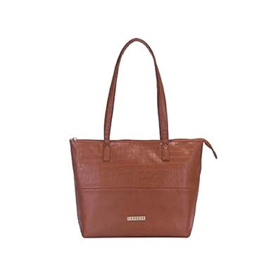Buy CAPRESE Women's Natasha Tote Large (Brown) at Amazon.in