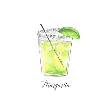 Margarita Drink Clipart