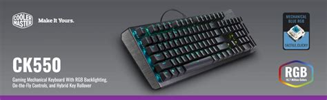 Amazon.in: Buy Cooler Master Coolermaster CK550 Mechanical Keyboard ...