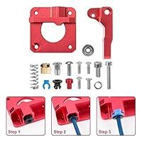 Official Creality 3D All Metal MK-8 Extruder Feeder Drive Aluminum 1 ...
