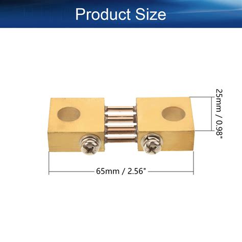 Heyiarbeit 400A 75mV DC Current Meter Shunt Resistor India | Ubuy