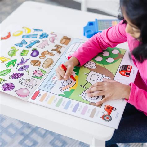 Learning Activities Melissa & Doug Alphabet Sticker Activity Pad - 250 ...