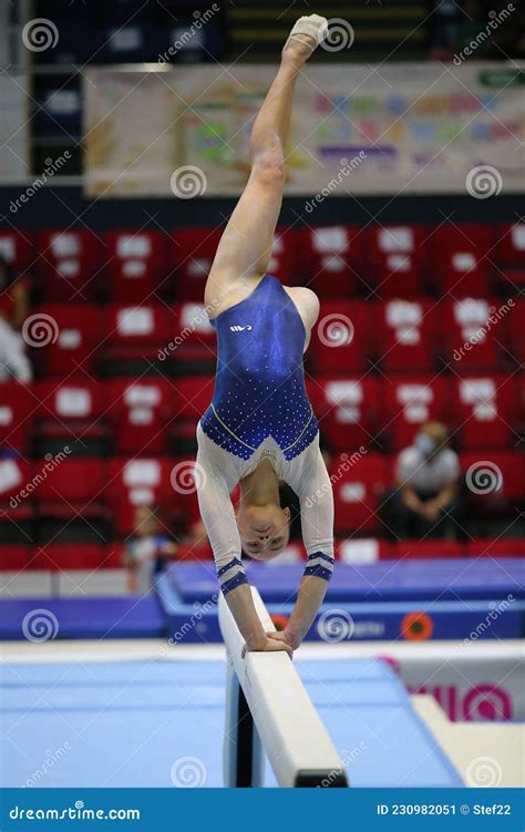Artistic Gymnastics - Balance Beam Editorial Photo - Image of team ...