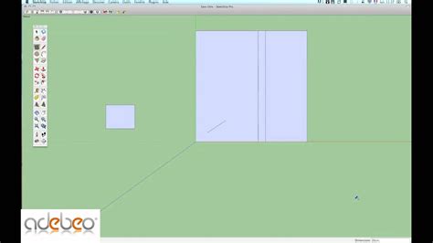 SketchUp Resize Rectangle 的图像结果