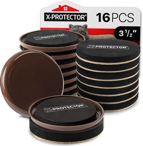 Amazon.com: Furniture Sliders X-PROTECTOR 16 PCS – Furniture Sliders ...