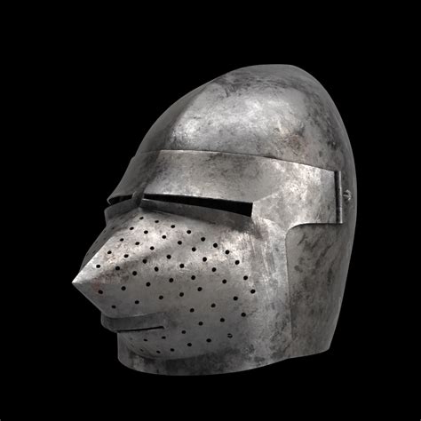 🪖 Hounskull Bascinet・ 3D File for 3D printing・Cults