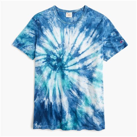 Lyst - Champion Tie-dyed T-shirt in Blue for Men