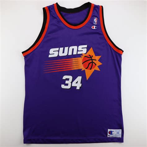 1990s Charles Barkley Phoenix Suns NBA Basketball Jersey - WyCo Vintage