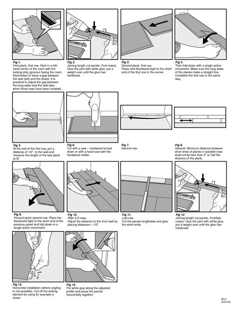Blue Ridge Flooring Technical Illustrations - Eyephoria Design