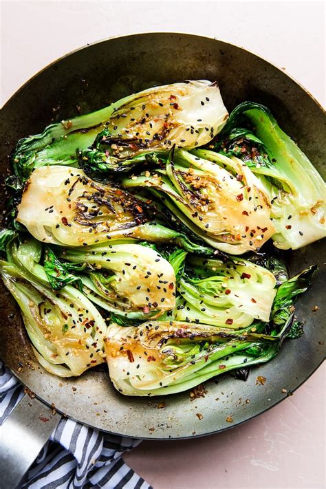 Sauteed baby bok choy – Artofit