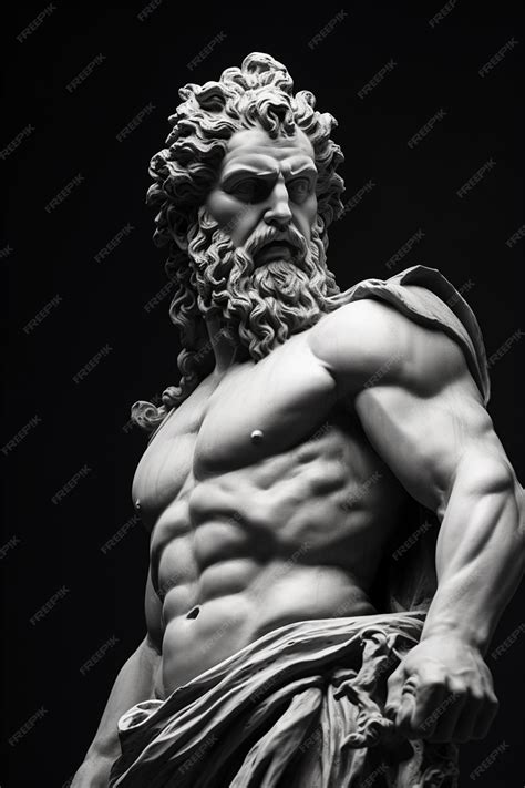 Premium Photo | Greek God Statue