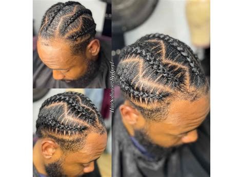 24 Fresh Cornrow Braids for Men to Try - StyleSeat
