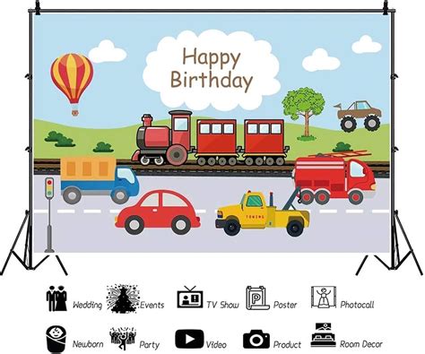 Leowefowa Childish Different Vehicles Baby Boy 1st India | Ubuy
