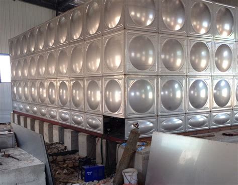 不锈钢水箱定做 1-100立方不锈钢方形水箱室内室外不锈钢方形水箱-阿里巴巴