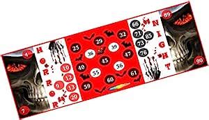 PartyStuff Horror Theme Tambola Housie Tickets - Horror Night kukuba2 ...