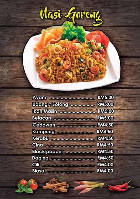 menu masakan simple