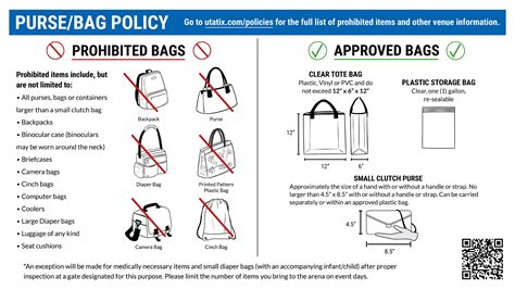 Bag/Screening Policy – College Park Center – The University of Texas at ...