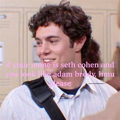 seth cohen, the oc