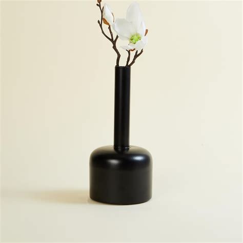 Buy Splendid Metal Sleek Narrow Vase from Home Centre at just INR 999.0