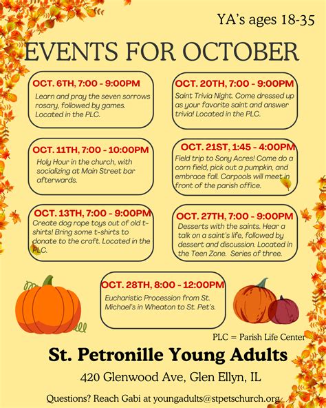 Young Adults and Teens | St. Petronille Parish