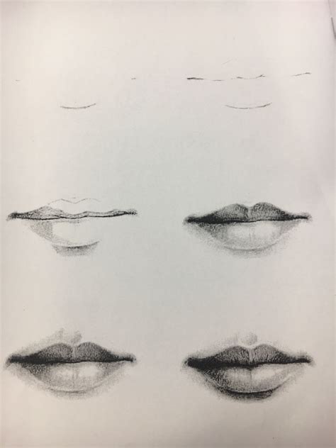easy drawings mouth