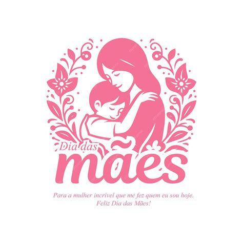 Premium Vector | Happy mothers day greetings in brazilian portuguese
