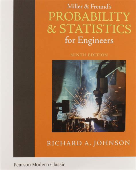 Buy Miller & Freund's Probability and Statistics for Engineers (Pearson ...