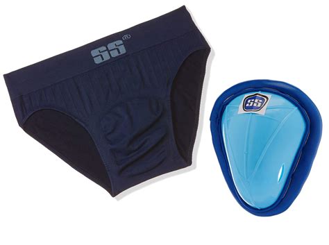 SS Cricket Supporter Wear & Abdominal Guard - (Multicolor) : Amazon.in ...