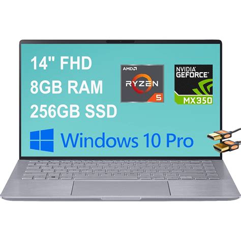ASUS Zenbook 14 Business Laptop Computer 14" FHD Display AMD Hexa-Core ...