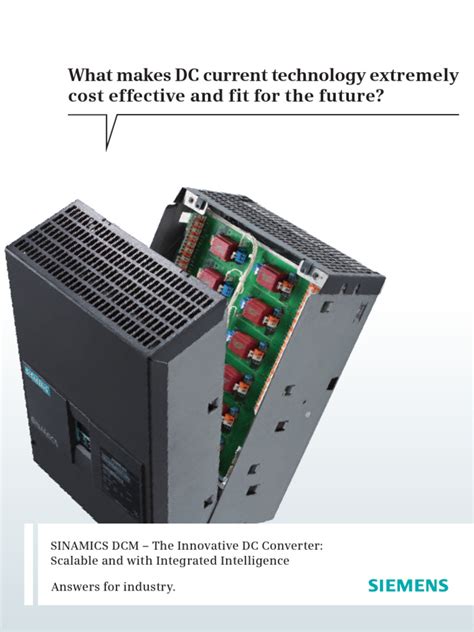Image result for SINAMICS DCP Parallel Operation