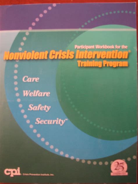 Participant Workbook for the Nonviolent Crisis Intervention Training ...