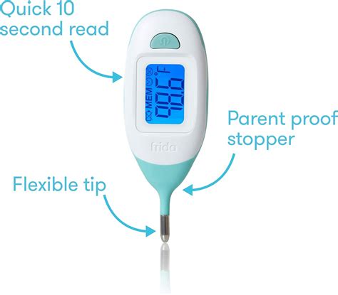 Frida Baby Quick-Read Digital Rectal Thermometer Review - Super Health ...